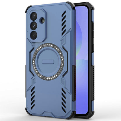 MagSafe Case for Samsung Galaxy A36 A366, Techsuit, ArmorMag, Blue