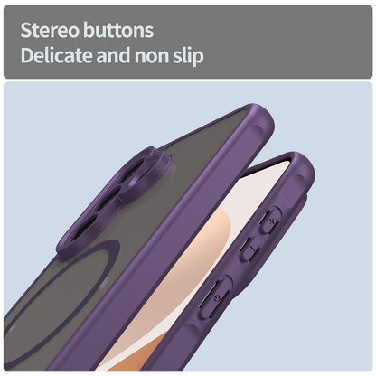 MagSafe Case for Samsung Galaxy A57 5G, Techsuit, HaloFrost II, Purple