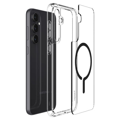 MagSafe Case for Samsung Galaxy S23 FE S711, Spigen, Ultra Hybrid OneTap Ring, Transparent