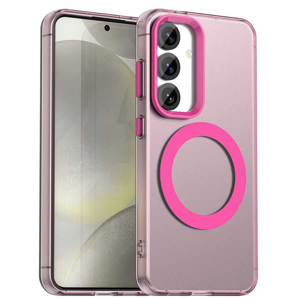 MagSafe Case for Samsung Galaxy S23 FE S711, Techsuit, CandyCase, Pink