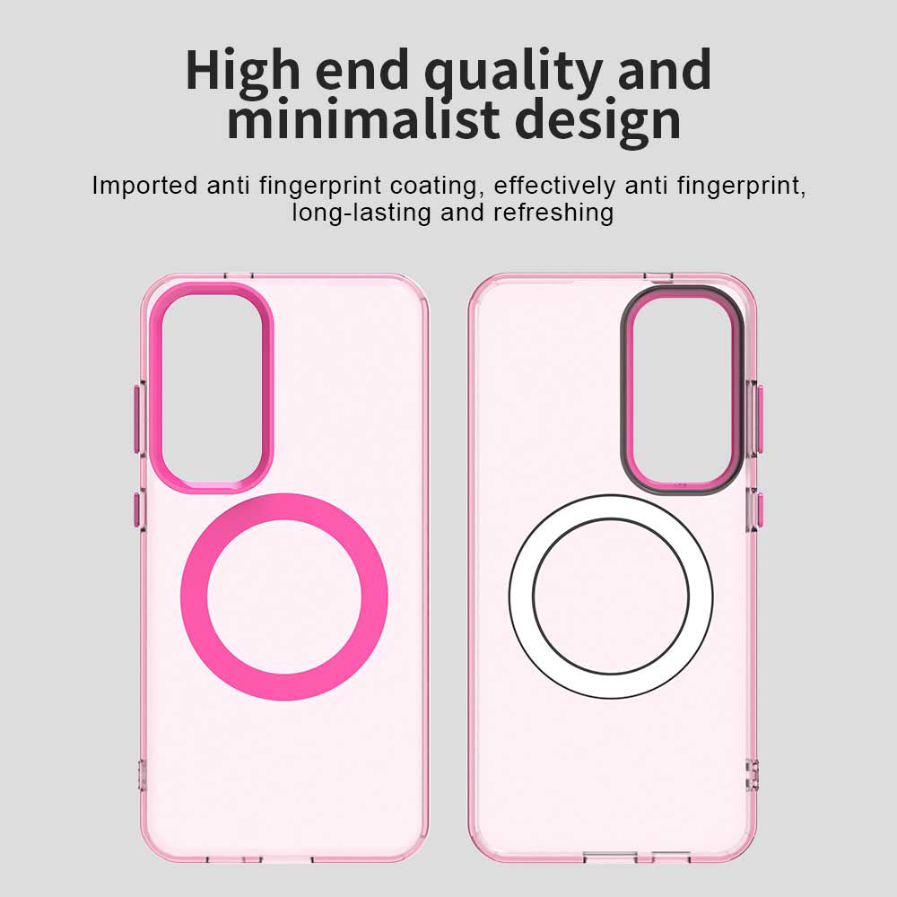 MagSafe Case for Samsung Galaxy S23 FE S711, Techsuit, CandyCase, Pink