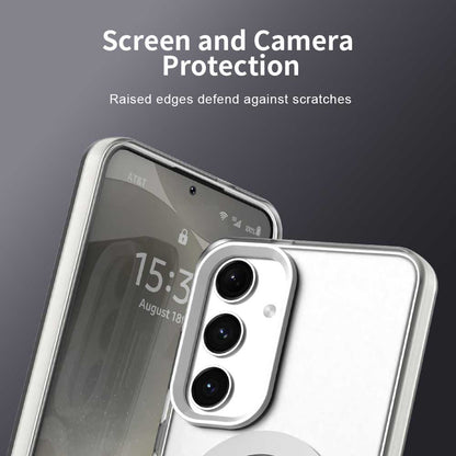 MagSafe Case for Samsung Galaxy S24 FE S721, Techsuit, CandyCase, White