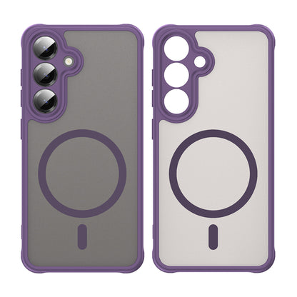 MagSafe Case for Samsung Galaxy S25 FE, Techsuit, HaloFrost II, Purple