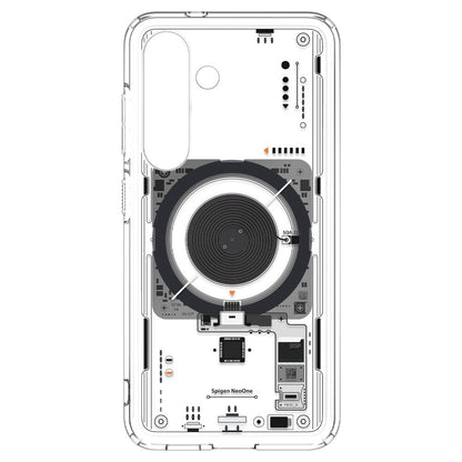 MagSafe Case for Samsung Galaxy S25 S931, Spigen, Ultra Hybrid Neo One, Transparent ACS09470