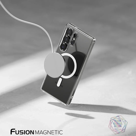 MagSafe Case for Samsung Galaxy S25 Ultra S938, Ringke, Fusion, Matte Transparent