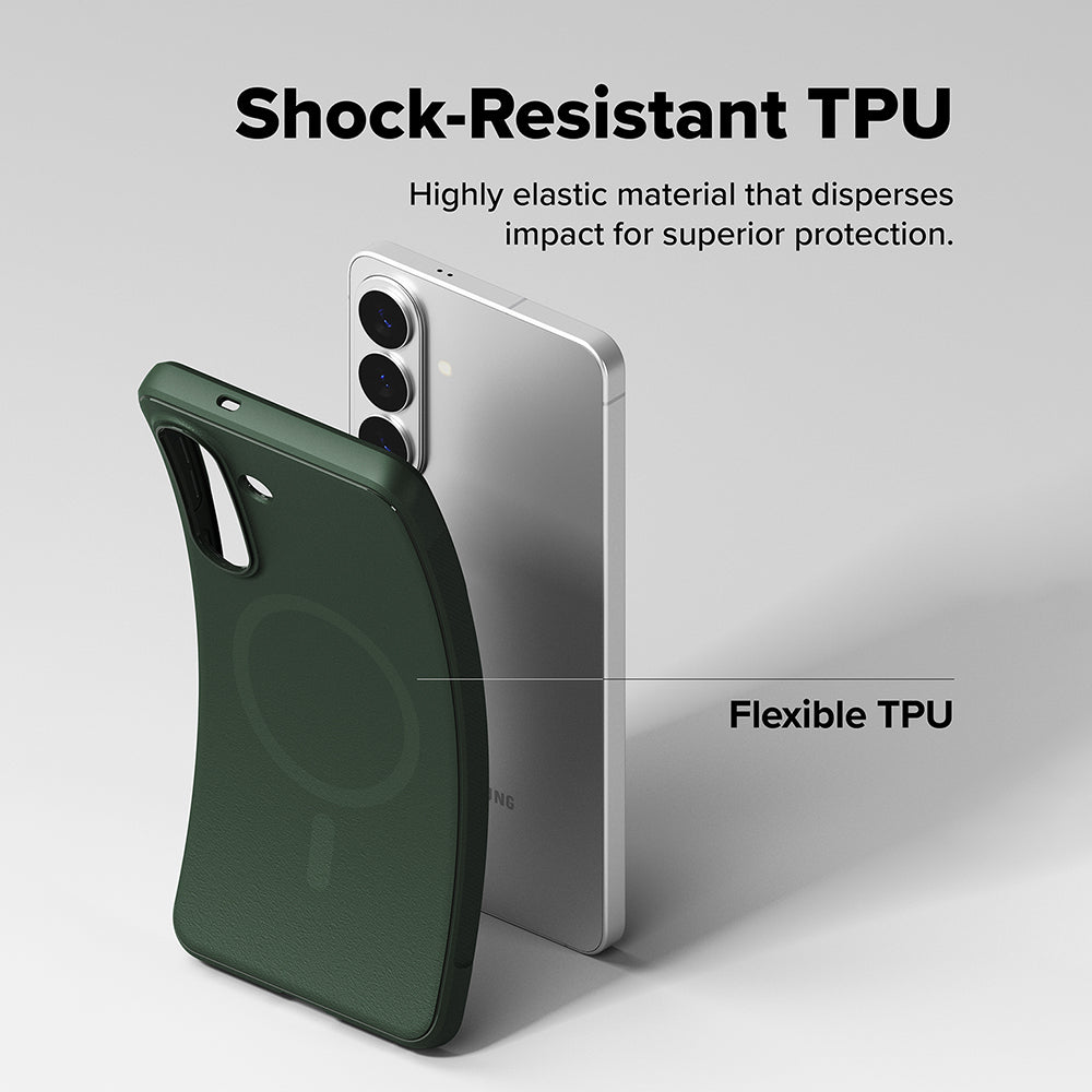MagSafe Case for Samsung Galaxy S26 Plus, Ringke, Onyx, Dark Green