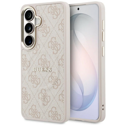 MagSafe Case for Samsung Galaxy S26 Plus S947, Guess, 4G Embossed Ring, Pink