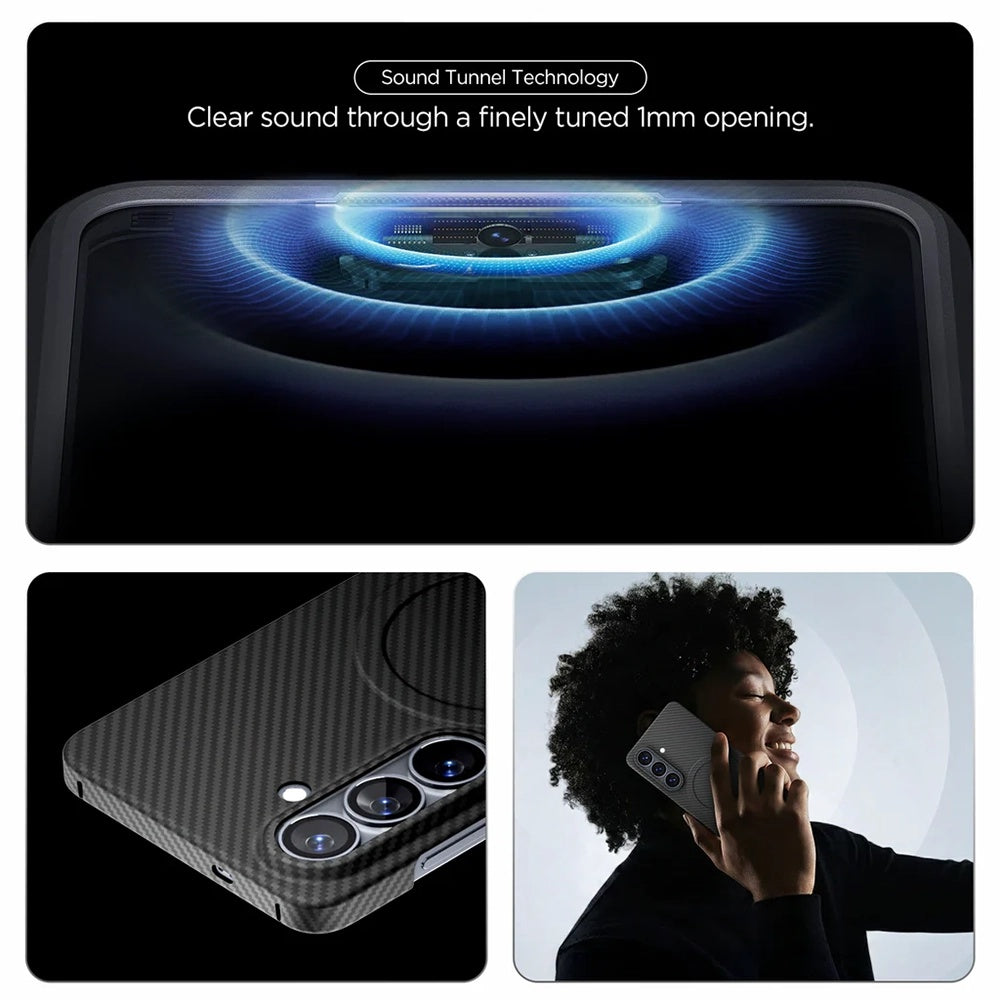 MagSafe Case for Samsung Galaxy S26 Plus S947, Spigen, Air Skin, Black
