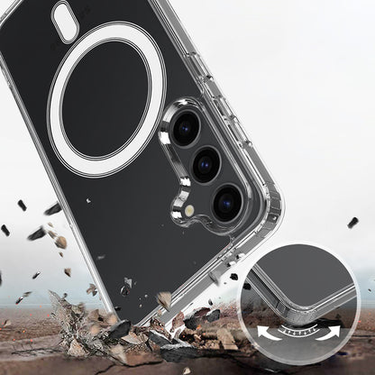 MagSafe Case for Samsung Galaxy S26, Techsuit, Pro, Transparent