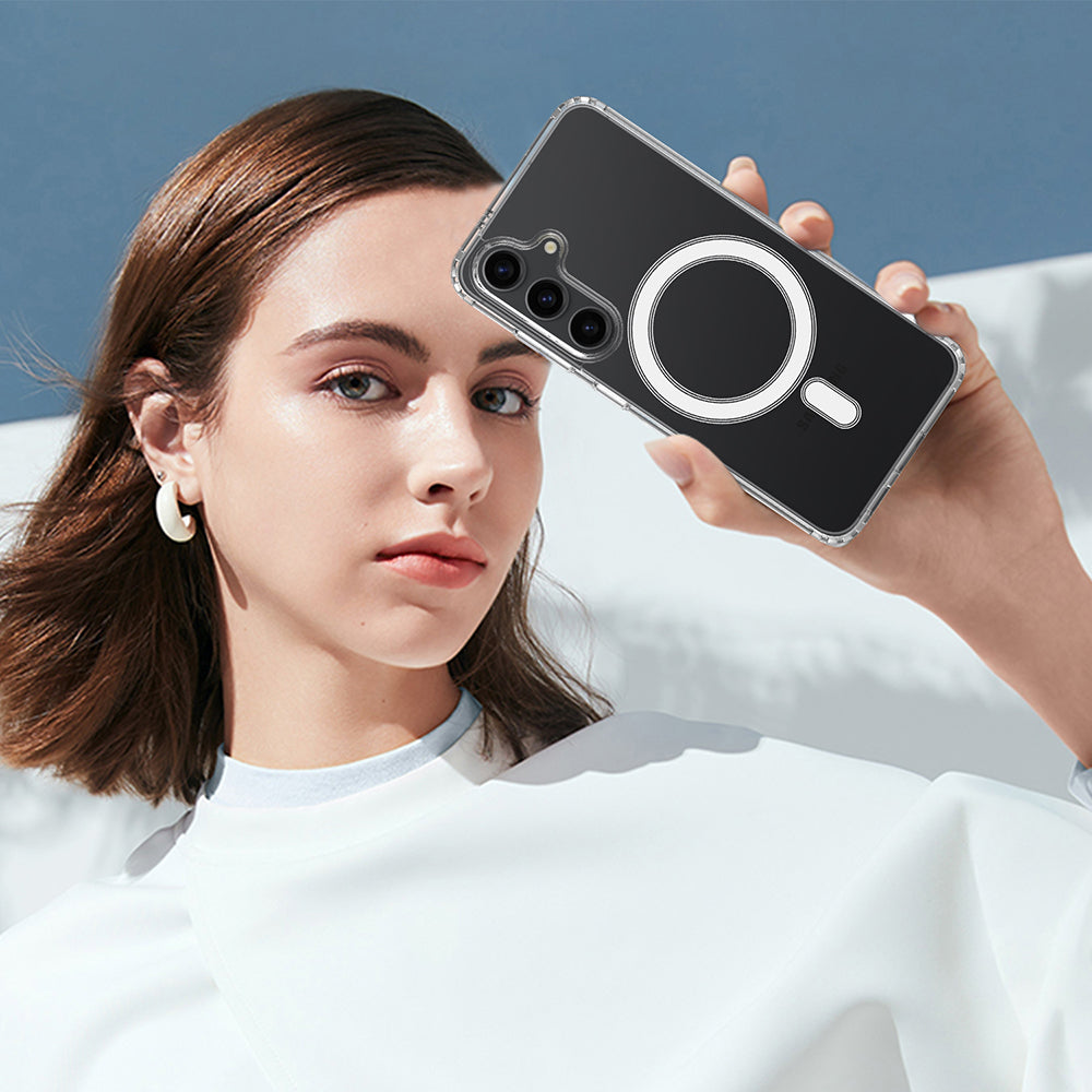 MagSafe Case for Samsung Galaxy S26, Techsuit, Pro, Transparent