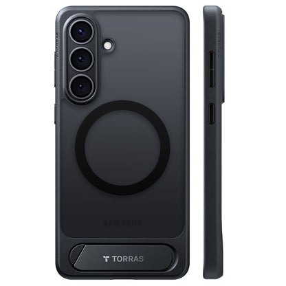 MagSafe Case for Samsung Galaxy S26 S942, Torras, Pstand, Black