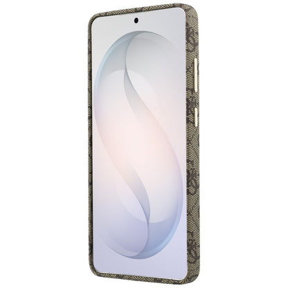 MagSafe Case for Samsung Galaxy S26 Ultra S948, Guess, 4G Script Logo, Brown