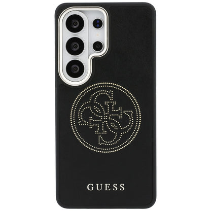 MagSafe Case for Samsung Galaxy S26 Ultra S948, Guess, Perforated Logo, Black