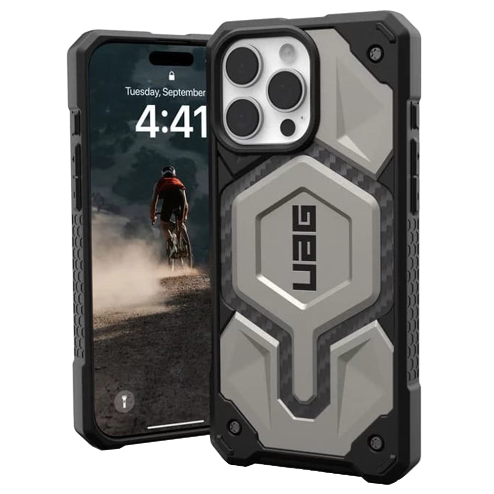 MagSafe Case for Samsung Galaxy S26 Ultra S948, Urban Armor Gear, Monarch Pro Carbon, Gray