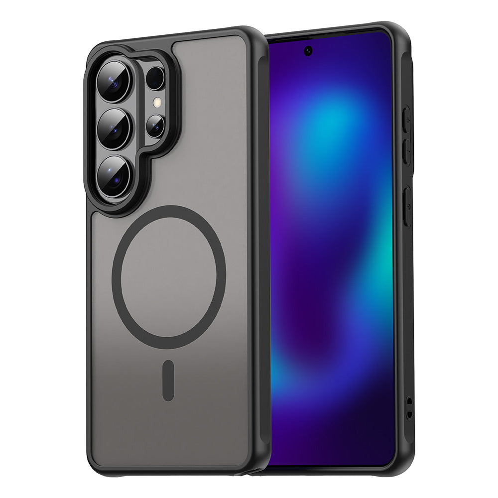 MagSafe Case for Samsung Galaxy S26 Ultra, Techsuit, HaloFrost II, Black