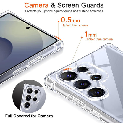 MagSafe Case for Samsung Galaxy S26 Ultra S948, Techsuit, Shockproof, Transparent