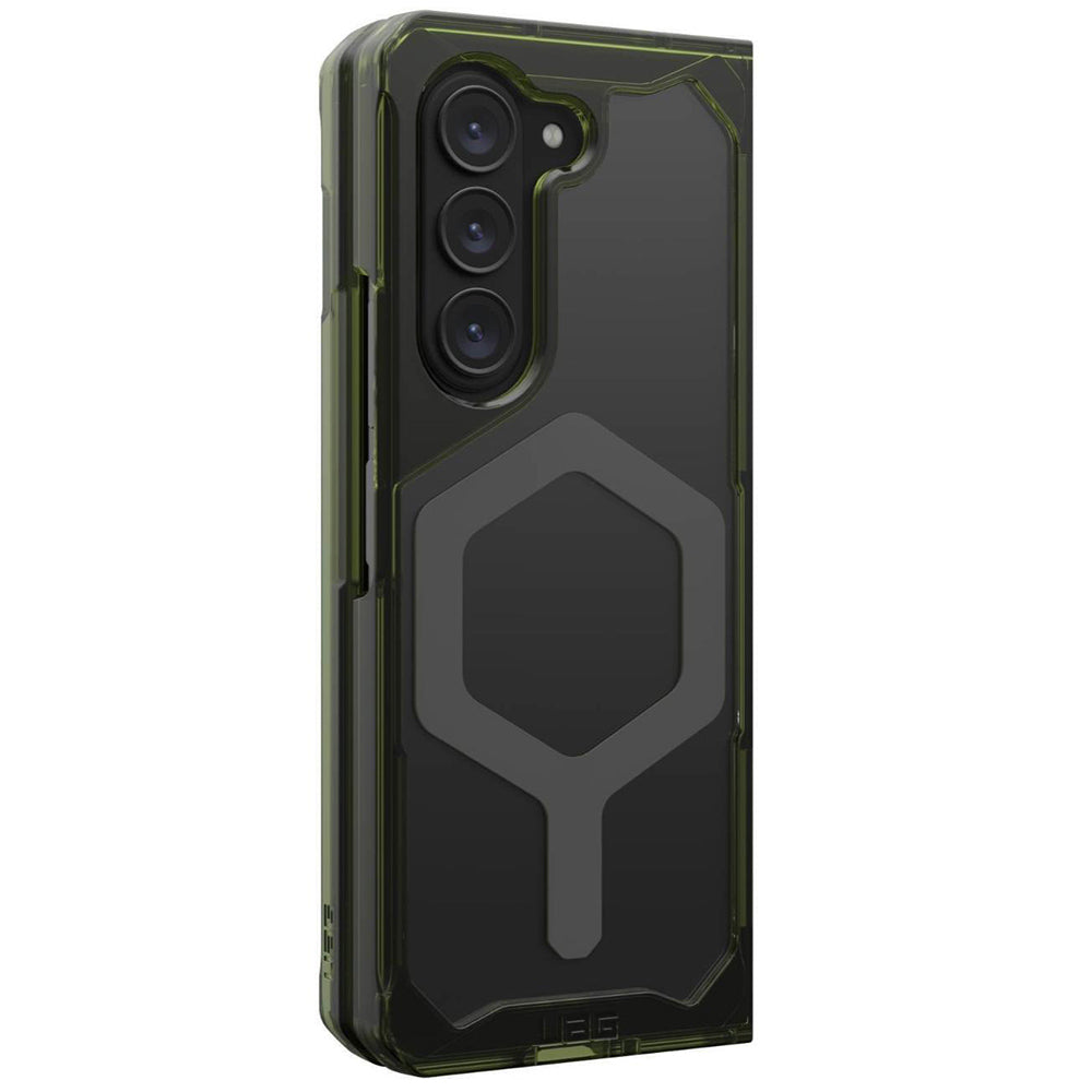 MagSafe Case for Samsung Galaxy Z Fold5 F946, Urban Armor Gear, Plyo Pro, Green Gray