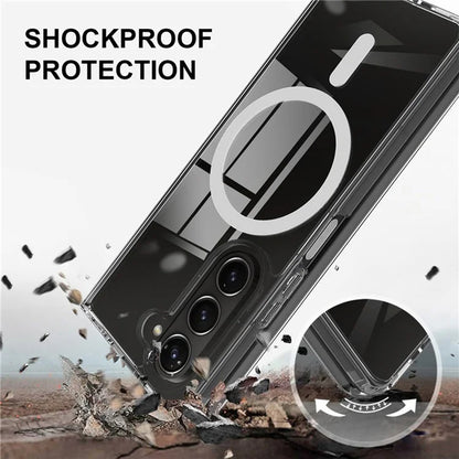 MagSafe Case for Samsung Galaxy Z Fold6 F956, Techsuit, Pro, Transparent