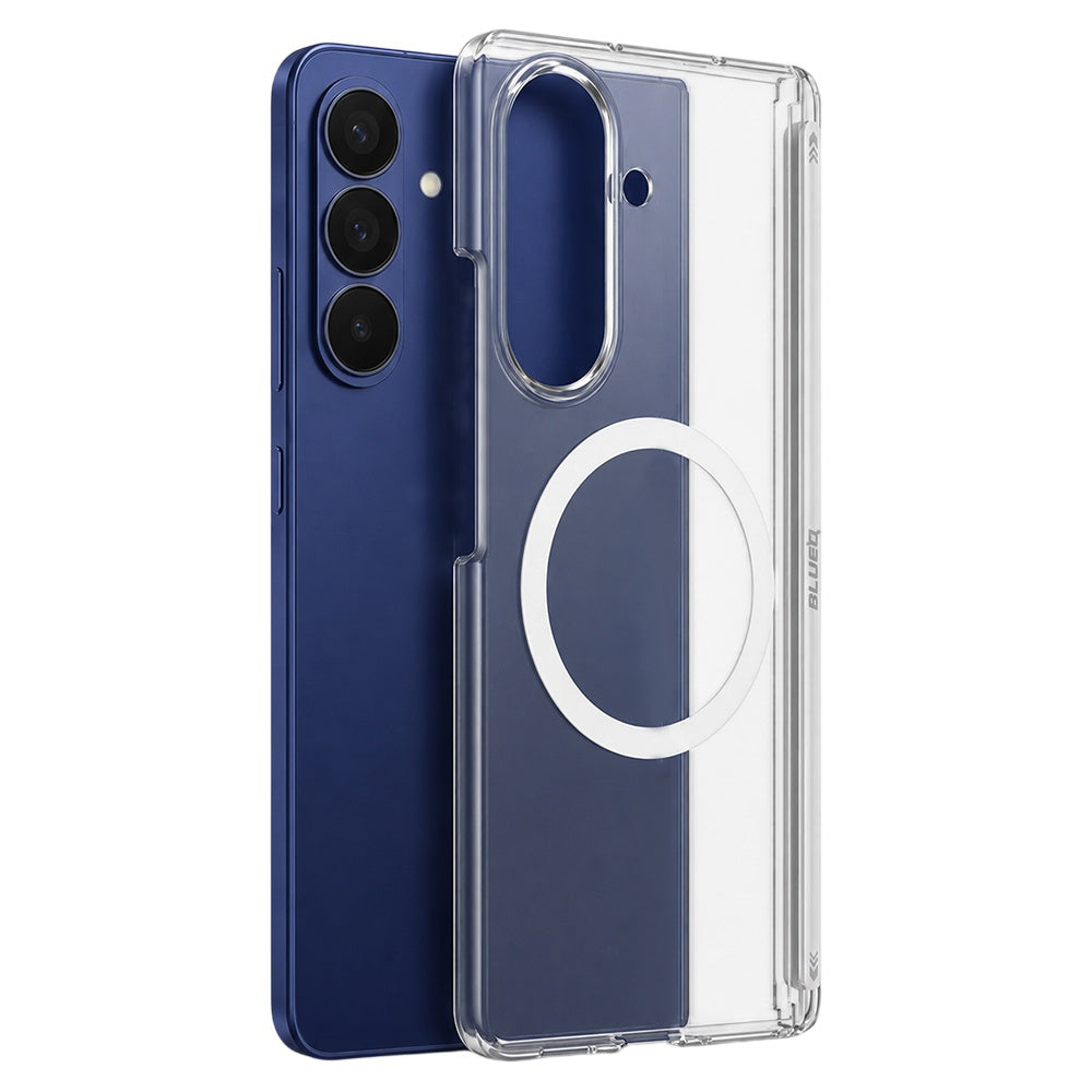 MagSafe Case for Samsung Galaxy Z Fold8 Ultra F971, Blueo, Ultra Clear Anti-Drop, Transparent