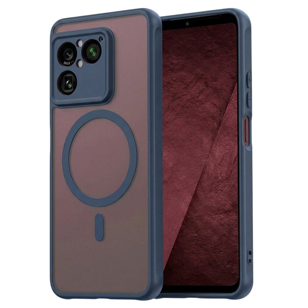 MagSafe Case for Sony Xperia 1 VIII, Techsuit, HaloFrost II, Navy Blue