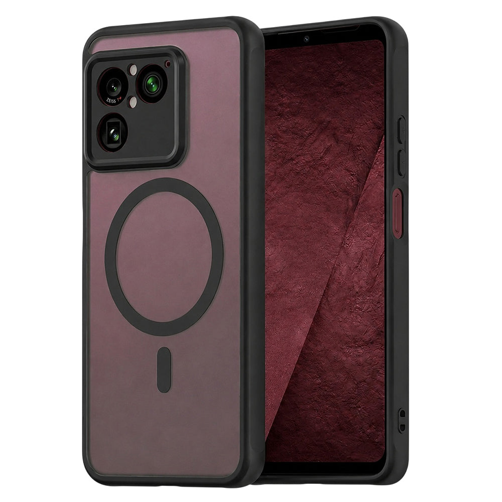 MagSafe Case for Sony Xperia 1 VIII, Techsuit, HaloFrost II, Black