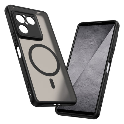 MagSafe Case for Sony Xperia 1 VIII, Techsuit, HaloFrost II, Black
