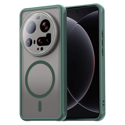 MagSafe Case for Xiaomi 15 Ultra, Techsuit, HaloFrost II, Green