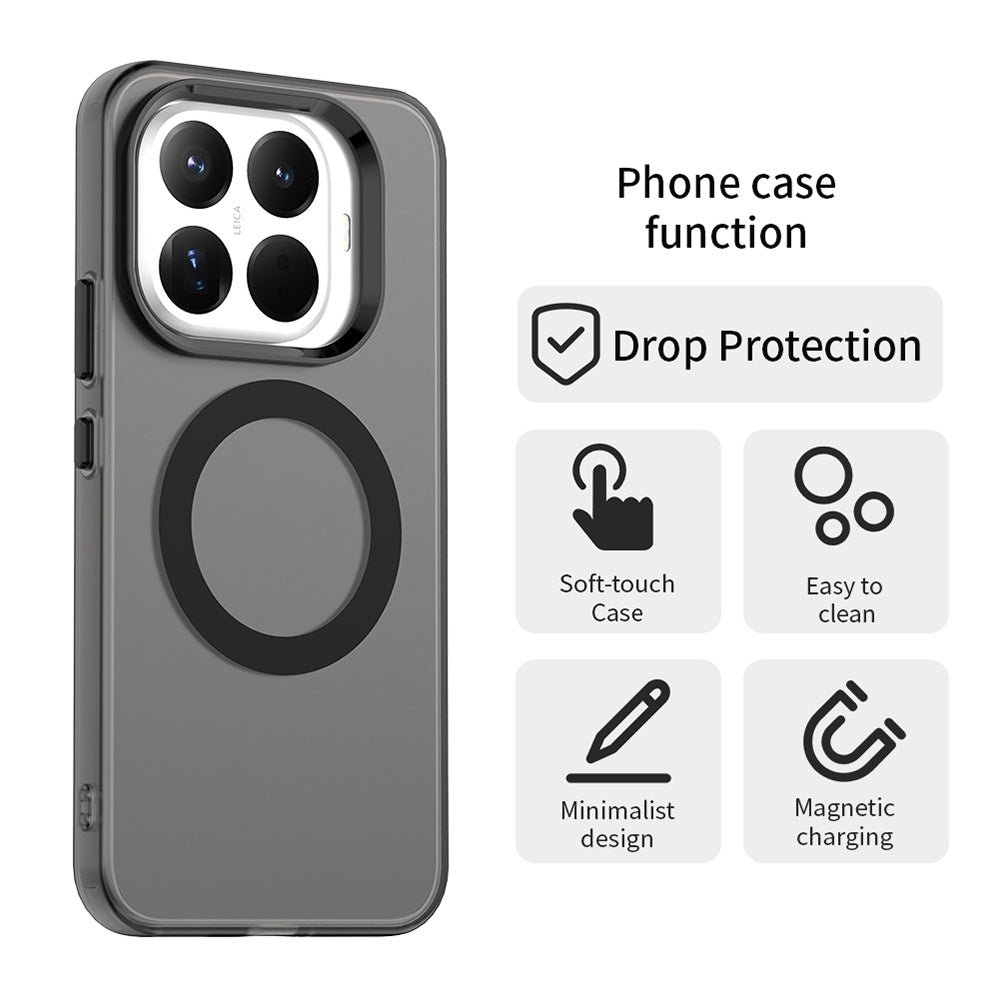 MagSafe Case for Xiaomi 15T Pro, Techsuit, CandyCase, Black