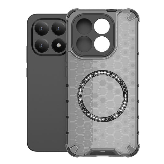 MagSafe Case for Xiaomi 15T, Techsuit, HoneyComb Shield, Black