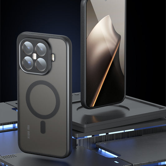 MagSafe Case for Xiaomi 15T, Techsuit, PureFrost, Satin Black