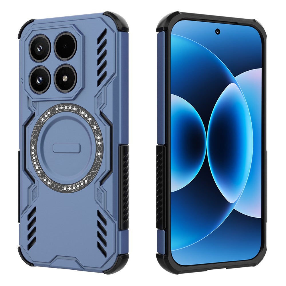 MagSafe Case for Xiaomi 17, Techsuit, ArmorMag, Blue