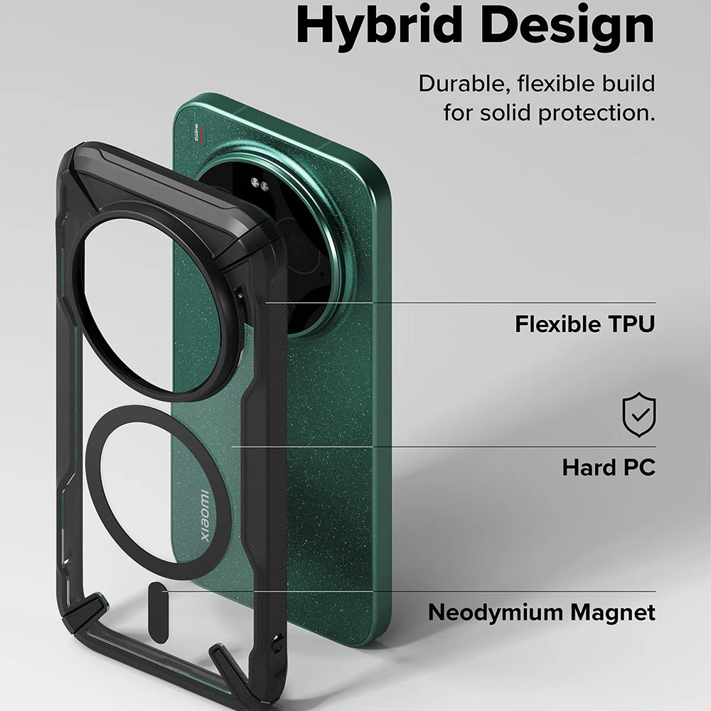 MagSafe Case for Xiaomi 17 Ultra, Ringke, Fusion X, Black
