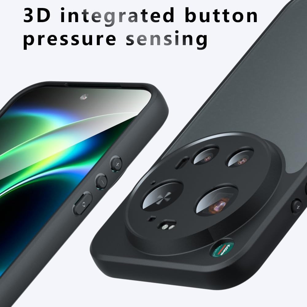 MagSafe Case for Xiaomi 17 Ultra, Techsuit, PureFrost, Satin Black