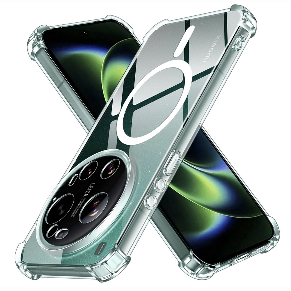 MagSafe Case for Xiaomi 17 Ultra, Techsuit, Shockproof, Transparent