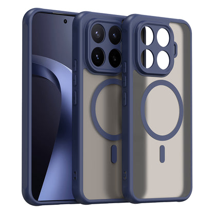MagSafe Case for Xiaomi 17T Pro, Techsuit, HaloFrost II, Navy Blue