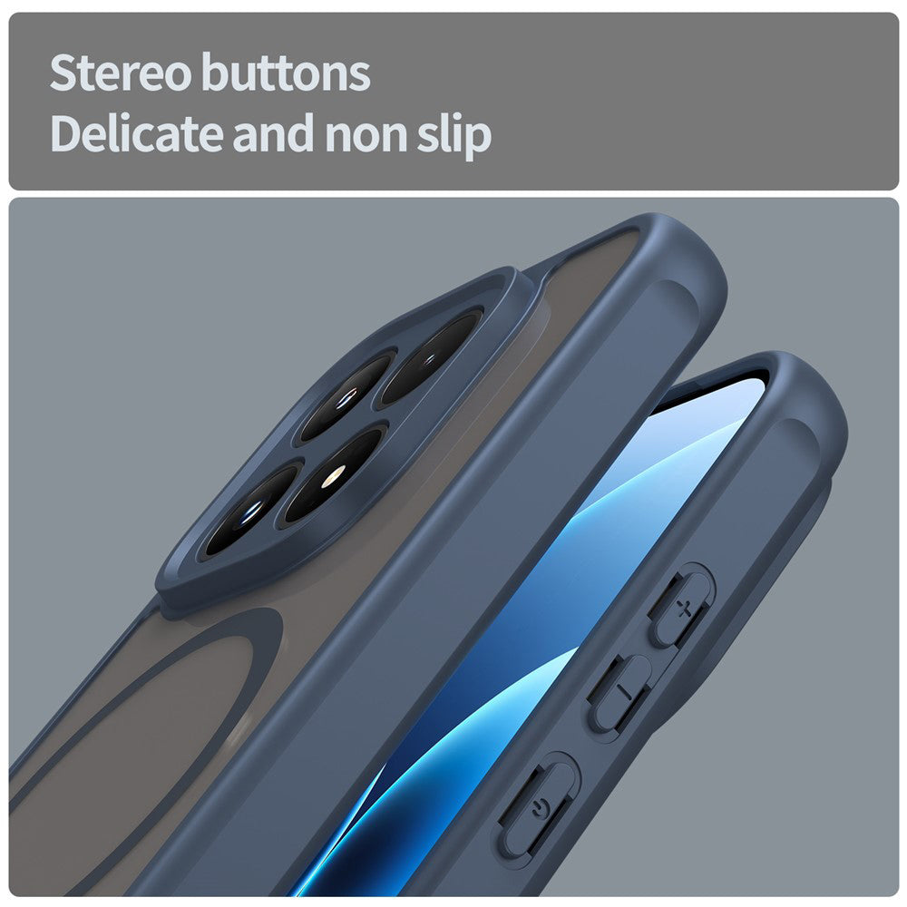 MagSafe Case for Xiaomi 17T Pro, Techsuit, HaloFrost II, Navy Blue