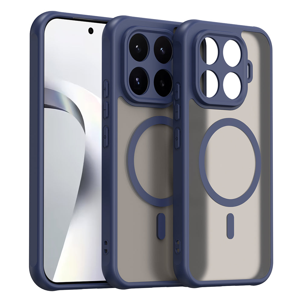 MagSafe Case for Xiaomi 17T, Techsuit, HaloFrost II, Navy Blue
