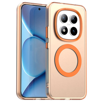 MagSafe Case for Xiaomi Poco M8 Pro / Redmi Note 15 Pro+ 5G, Techsuit, CandyCase, Orange