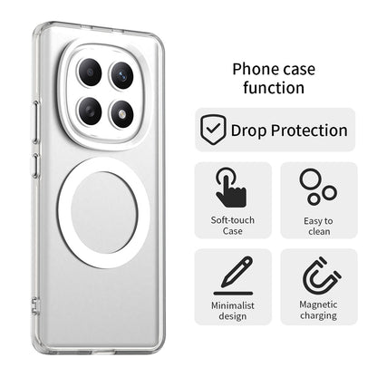 MagSafe Case for Xiaomi Poco M8 / Redmi Note 15 5G / Note 15 4G, Techsuit, CandyCase, White