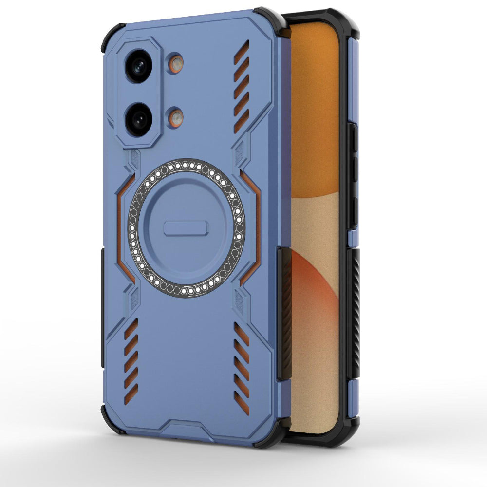 MagSafe Case for Xiaomi Poco X8 Pro Max, Techsuit, ArmorMag, Blue