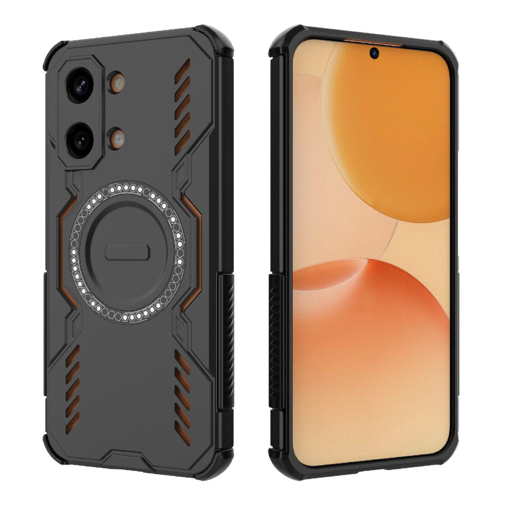 MagSafe Case for Xiaomi Poco X8 Pro Max, Techsuit, ArmorMag, Black