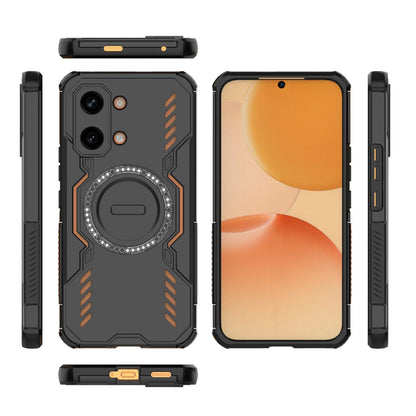 MagSafe Case for Xiaomi Poco X8 Pro Max, Techsuit, ArmorMag, Black