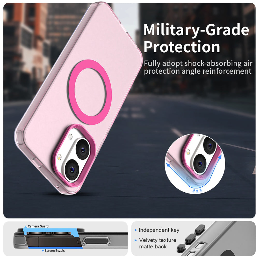 MagSafe Case for Xiaomi Poco X8 Pro Max, Techsuit, CandyCase, Pink