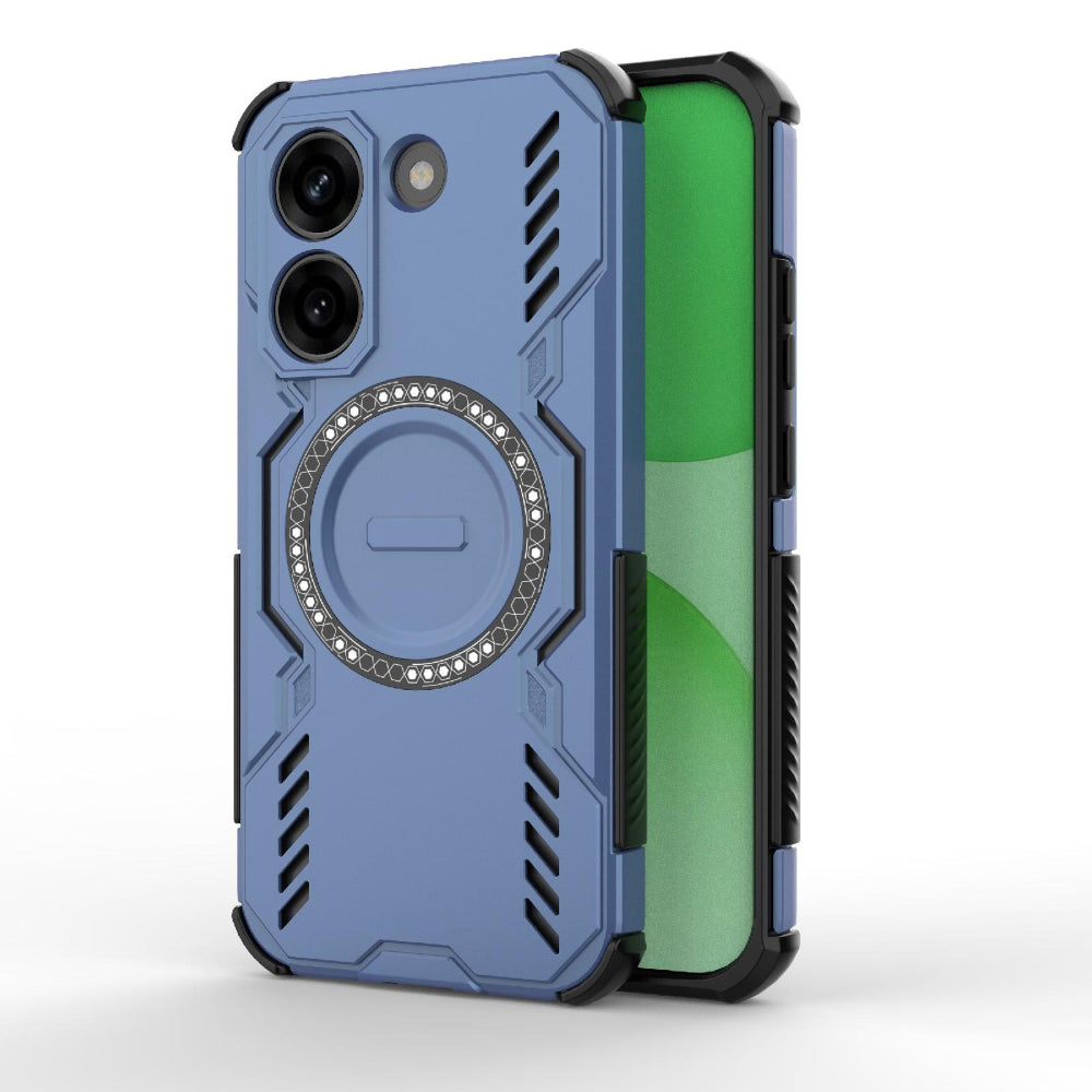 MagSafe Case for Xiaomi Poco X8 Pro, Techsuit, ArmorMag, Blue