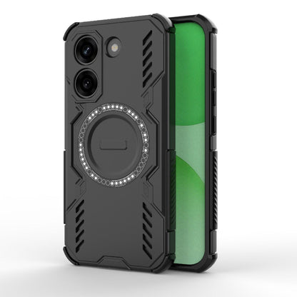 MagSafe Case for Xiaomi Poco X8 Pro, Techsuit, ArmorMag, Black