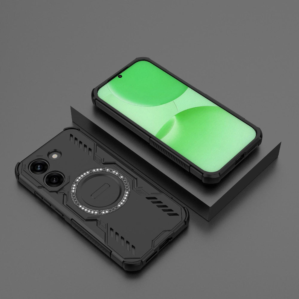 MagSafe Case for Xiaomi Poco X8 Pro, Techsuit, ArmorMag, Black