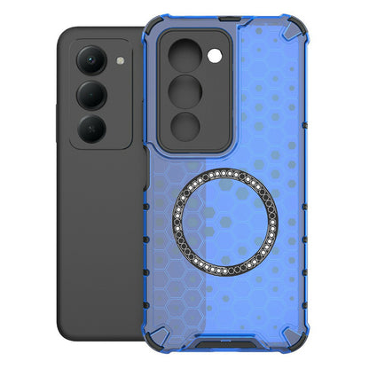 MagSafe Case for Xiaomi Redmi 15 5G / 15 4G, Techsuit, HoneyComb Shield, Blue