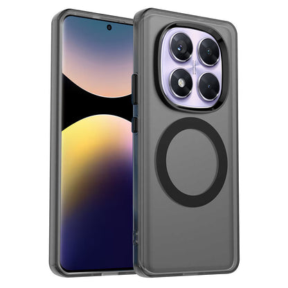 MagSafe Case for Xiaomi Redmi Note 14 Pro 4G, Techsuit, CandyCase, Black