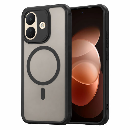 MagSafe Case for Xiaomi Redmi Note 17 Pro, Techsuit, HaloFrost II, Black