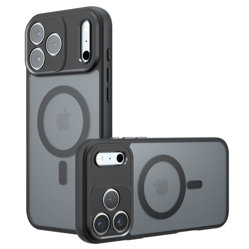 MagSafe Case for Apple iPhone 17 Pro Max, Techsuit, PureFrost, Black